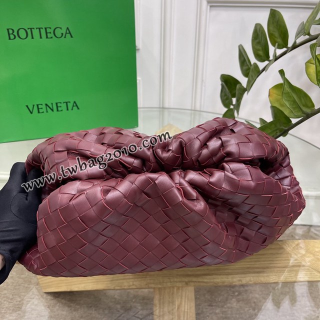 Bottega veneta高端女包 98062 寶緹嘉升級版大號編織雲朵包 BV經典款純手工編織羔羊皮女包  gxz1172